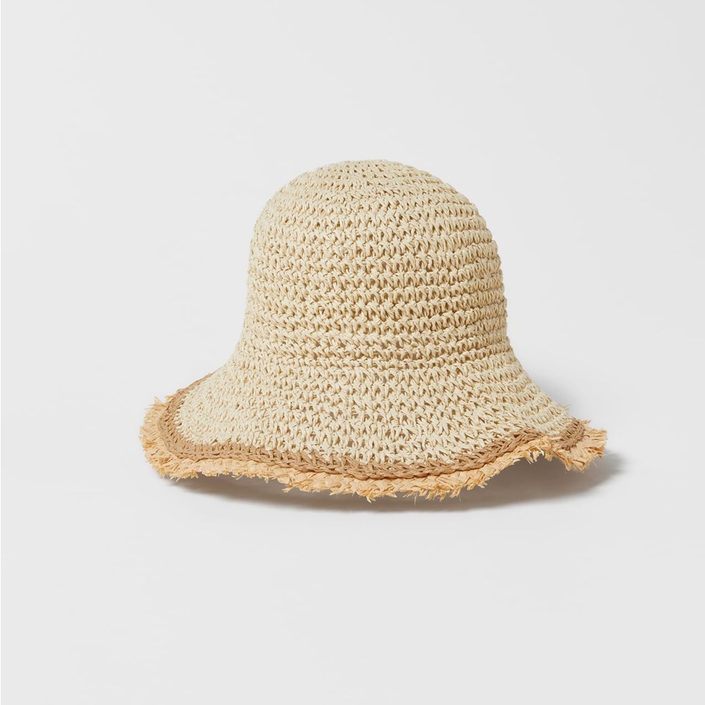 BABY RAFFIA HAT